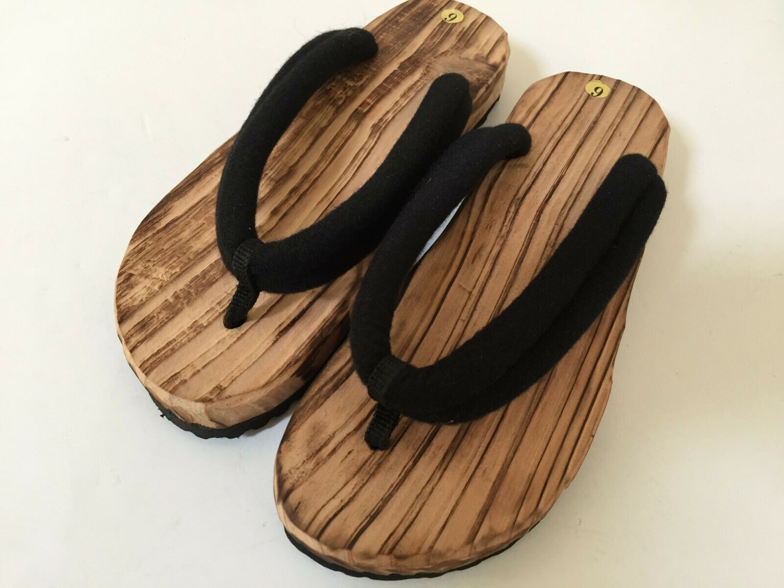 Japanese Kimono Wooden Geta Spa, Casual Sandals/size Us 6 To 10